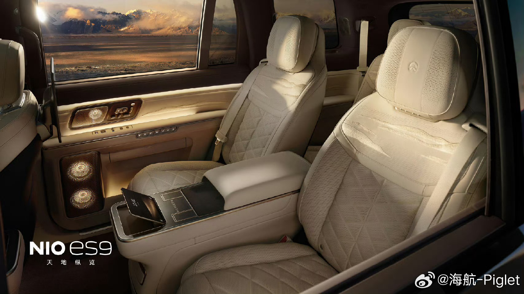 豪而不腻，霸而不登，说的就是这个蔚来ES9万一不小心又月销过万可咋整