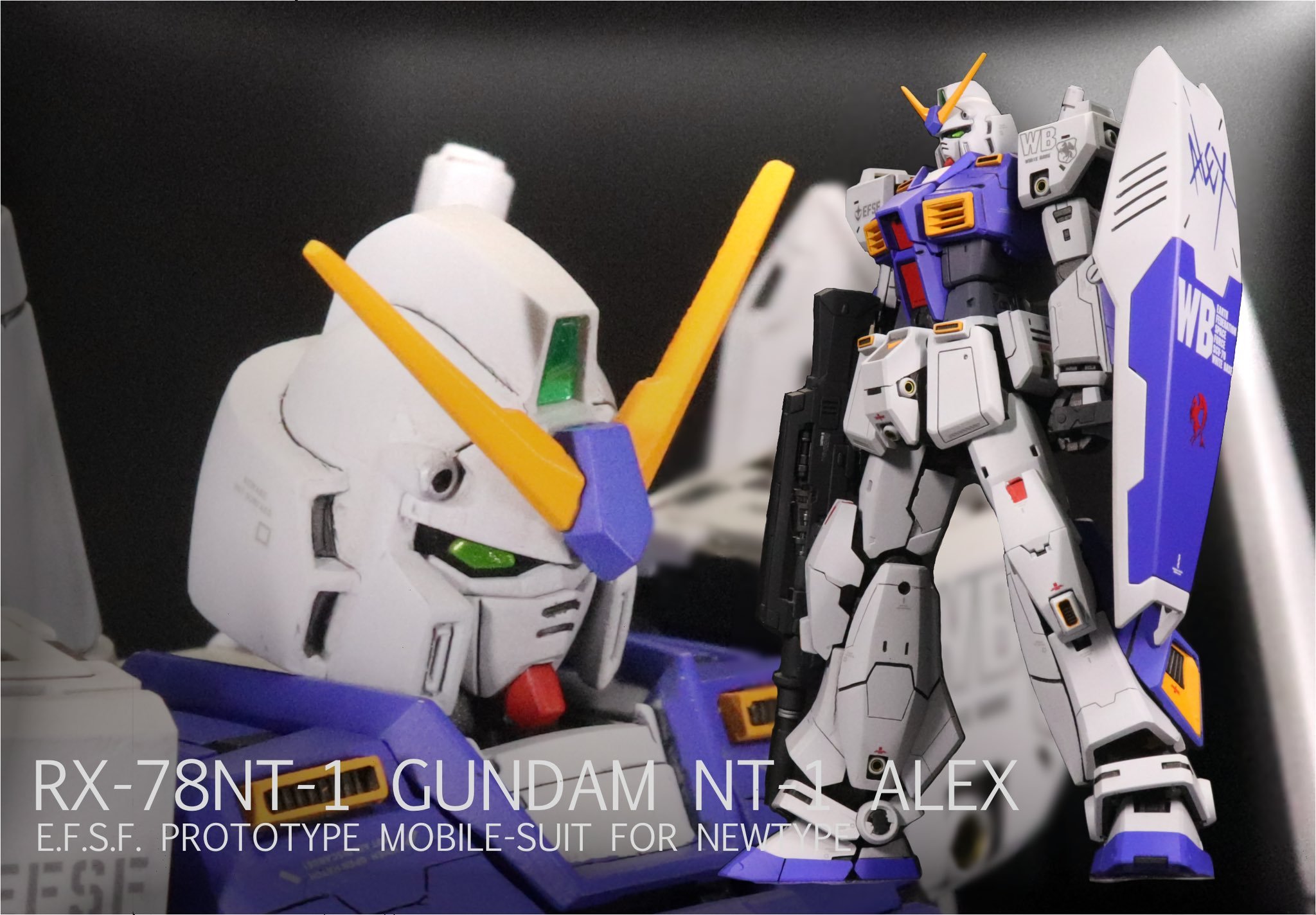 RG化高达NT-1 ALEX（by ニボシ）高达模型高达模型