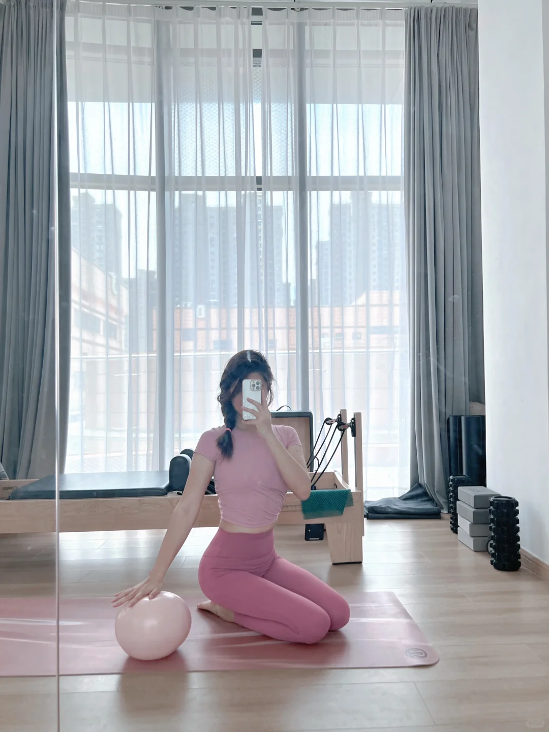 普拉提女孩