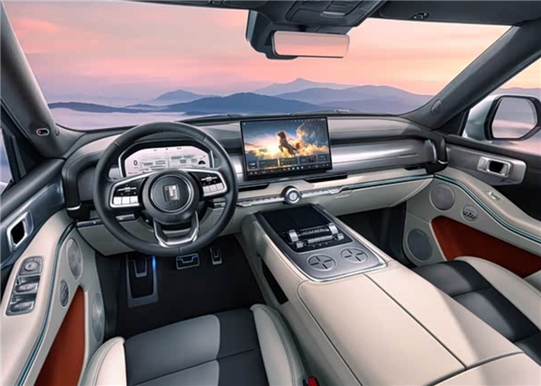 坦克700 Hi4-Z内饰官图发布 