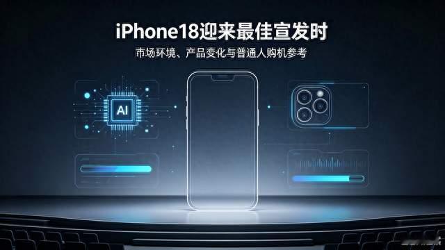 iPhone18迎来最佳宣发时：市场环境、产品变化与普通人购机参考