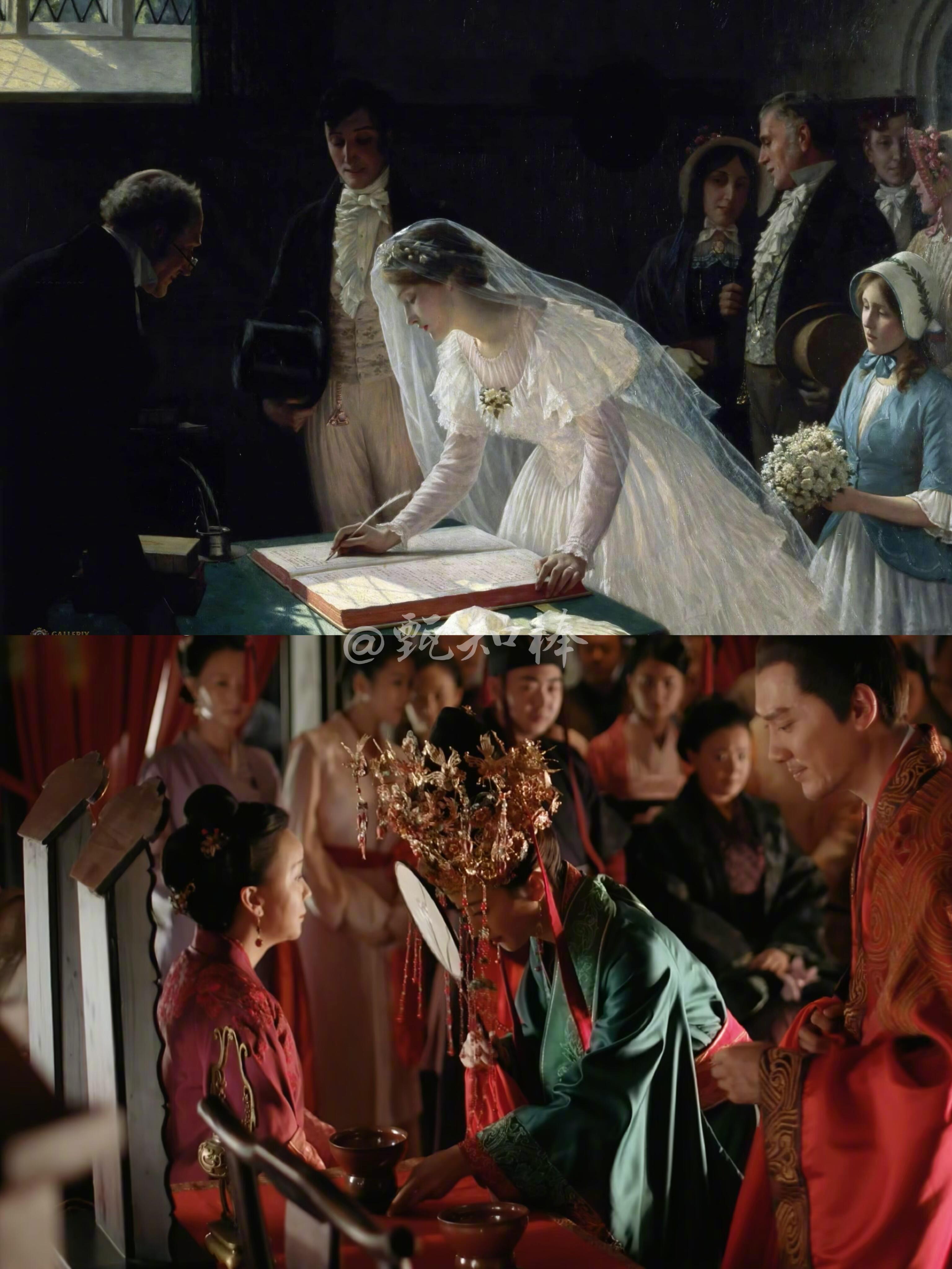 可以永远佩服甄嬛传的配色和构图你永远可以佩服甄嬛传的配色和构图，考究的配色，协调