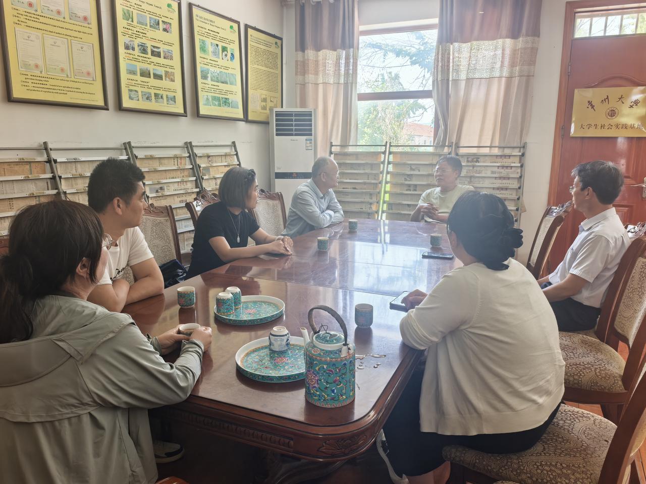 2026年6月5日，山东省临沂市农业科学院副院长冷鹏、临沂市农业广播电视学校校长