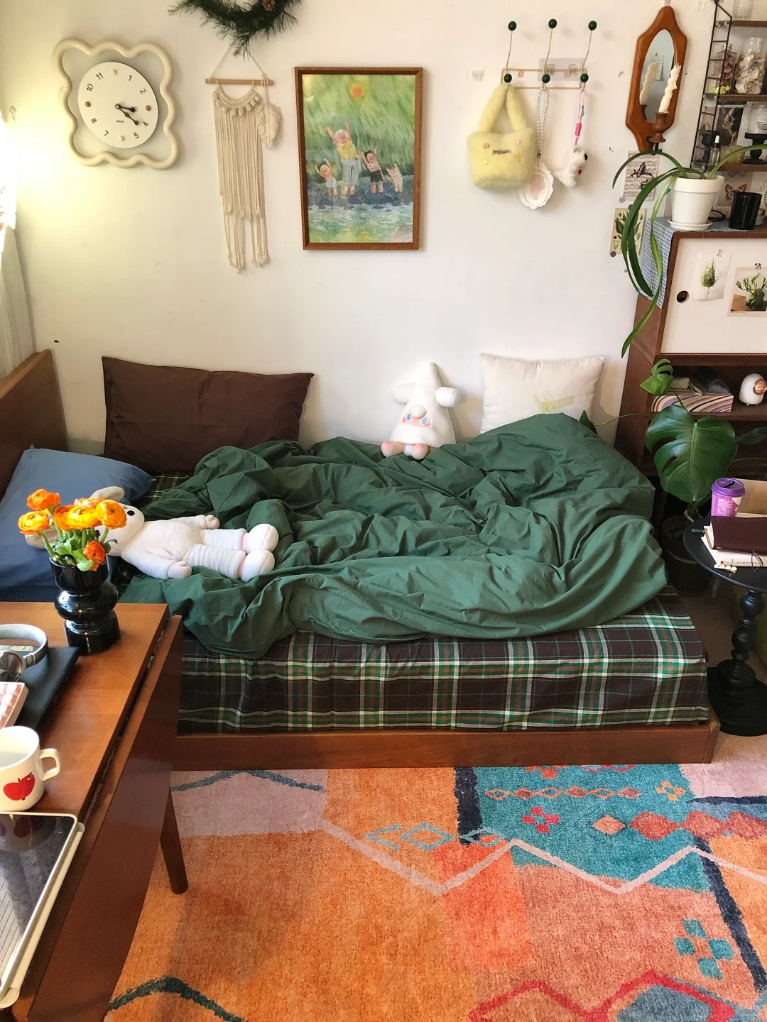 闲来无事把床腿拆了