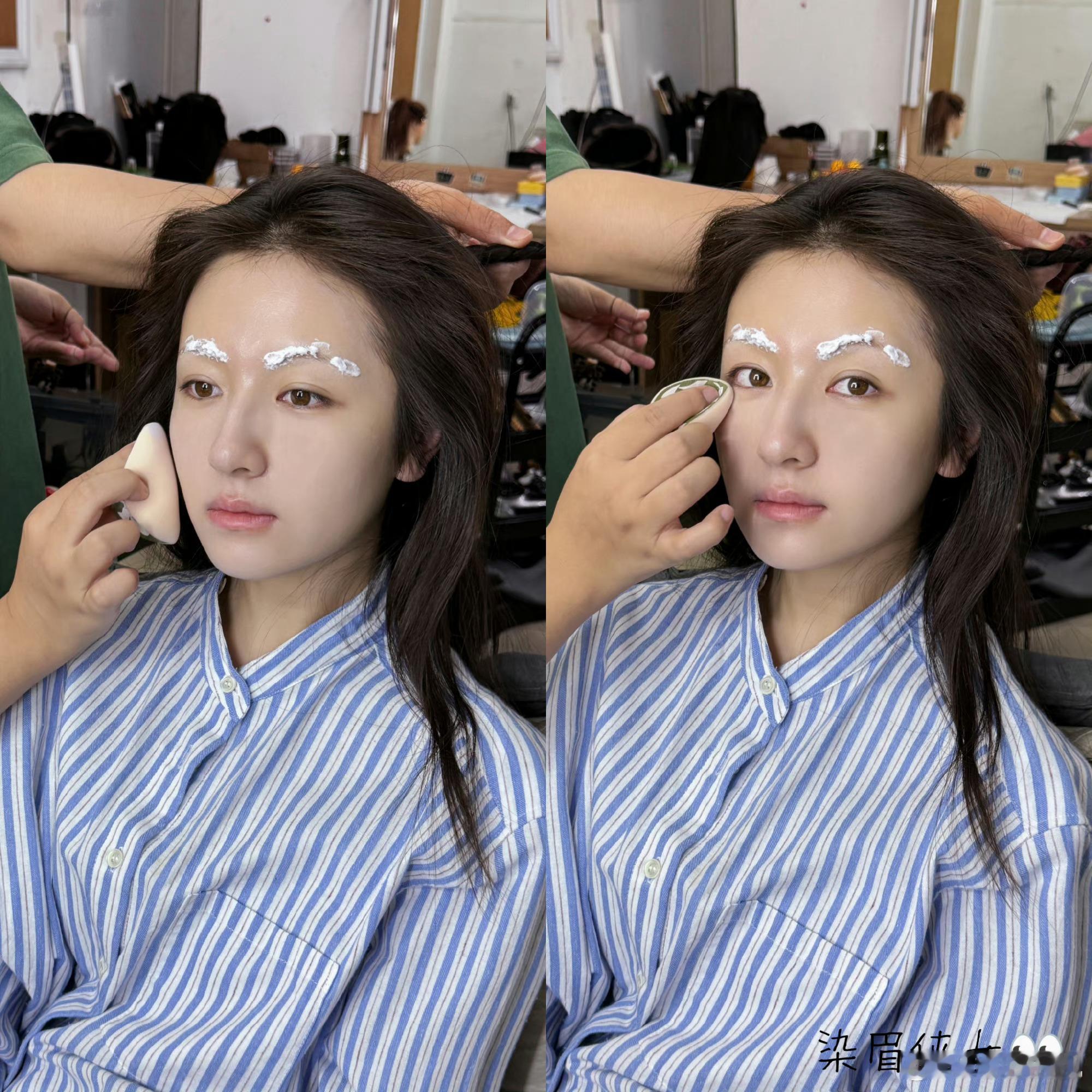 李兰迪你是在染眉嘛！怎么这么可爱！好像白眉大侠[doge]这张脸真的太纯了！ ​