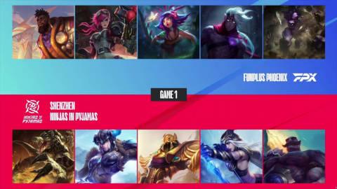  【FPX vs NIP 第一局】

MVP：FPX.Care（妮蔻）
芮然NI