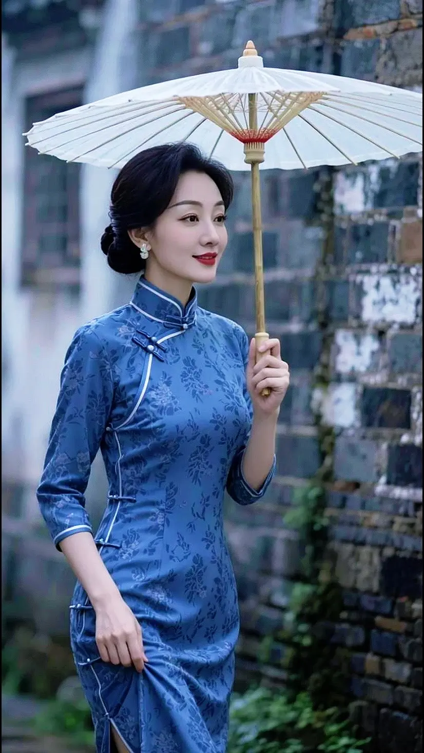 AI雨巷旗袍照 随变ai随便玩 伙伴计划广告分成玩法达人