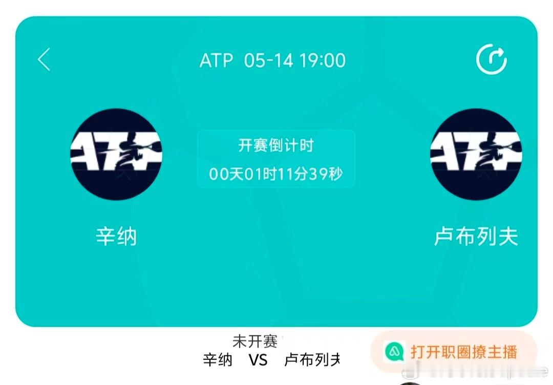 WTA/ATP1000罗马站1/4决赛直播: 辛纳vs卢布列夫女单半决赛:科斯蒂