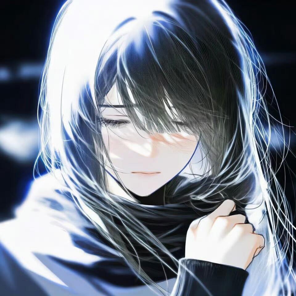 忧郁蓝色系头像  专栏 · 审美积累