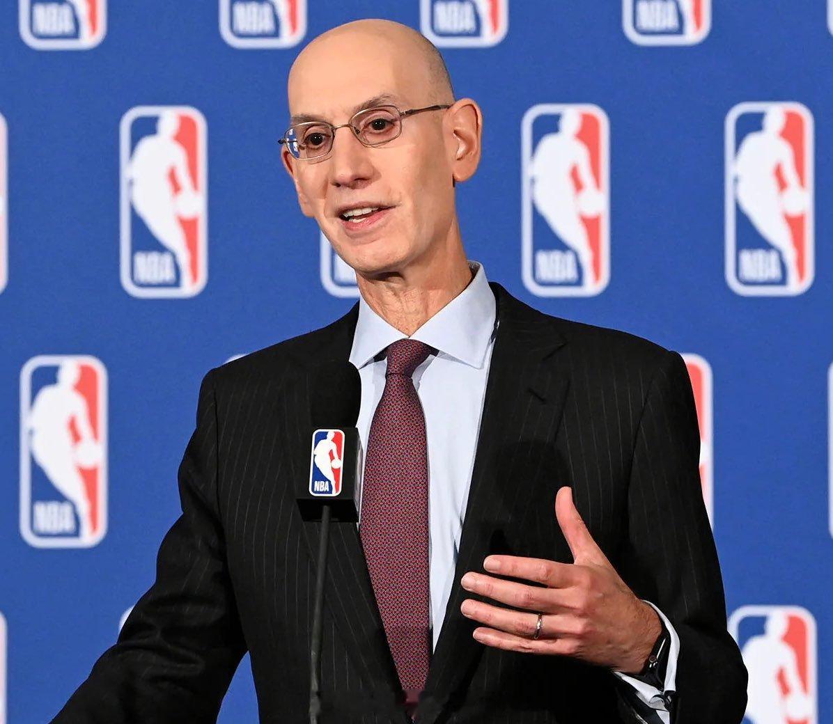 据Shams报道，消息人士透露，NBA总裁亚当·萧华已告知联盟30支球队的总经理