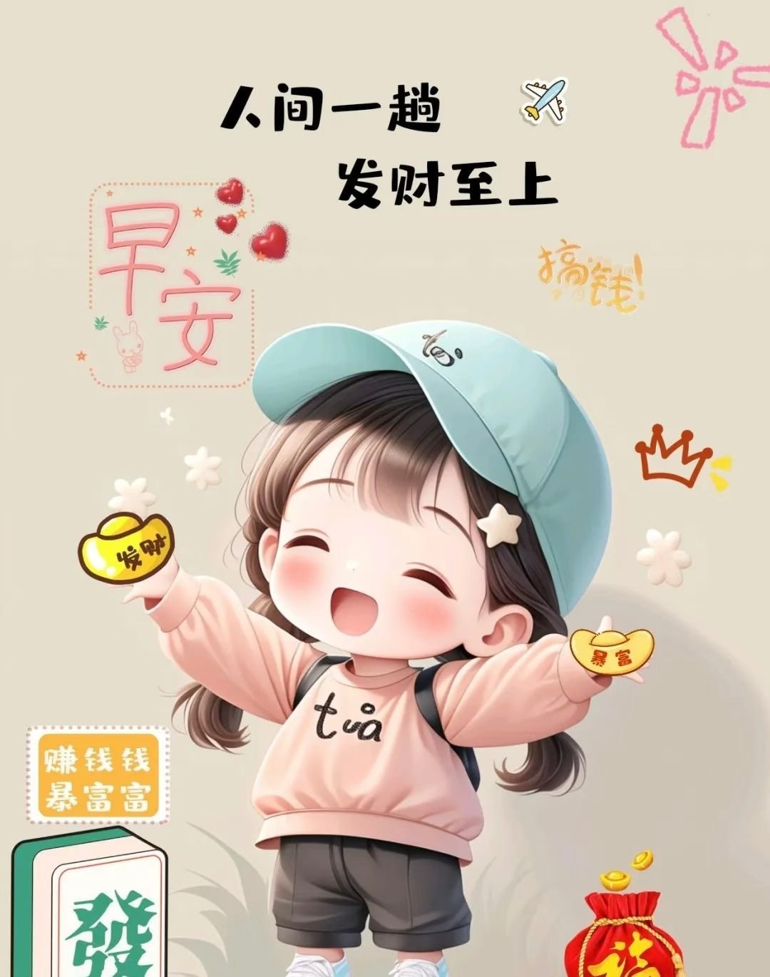 早上好，周末愉快 