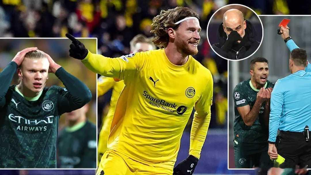 史诗级羞辱！曼城1-3惨败北极圈小球队，哈兰德8场仅1球引恐慌曼城在一座连伊蒂哈