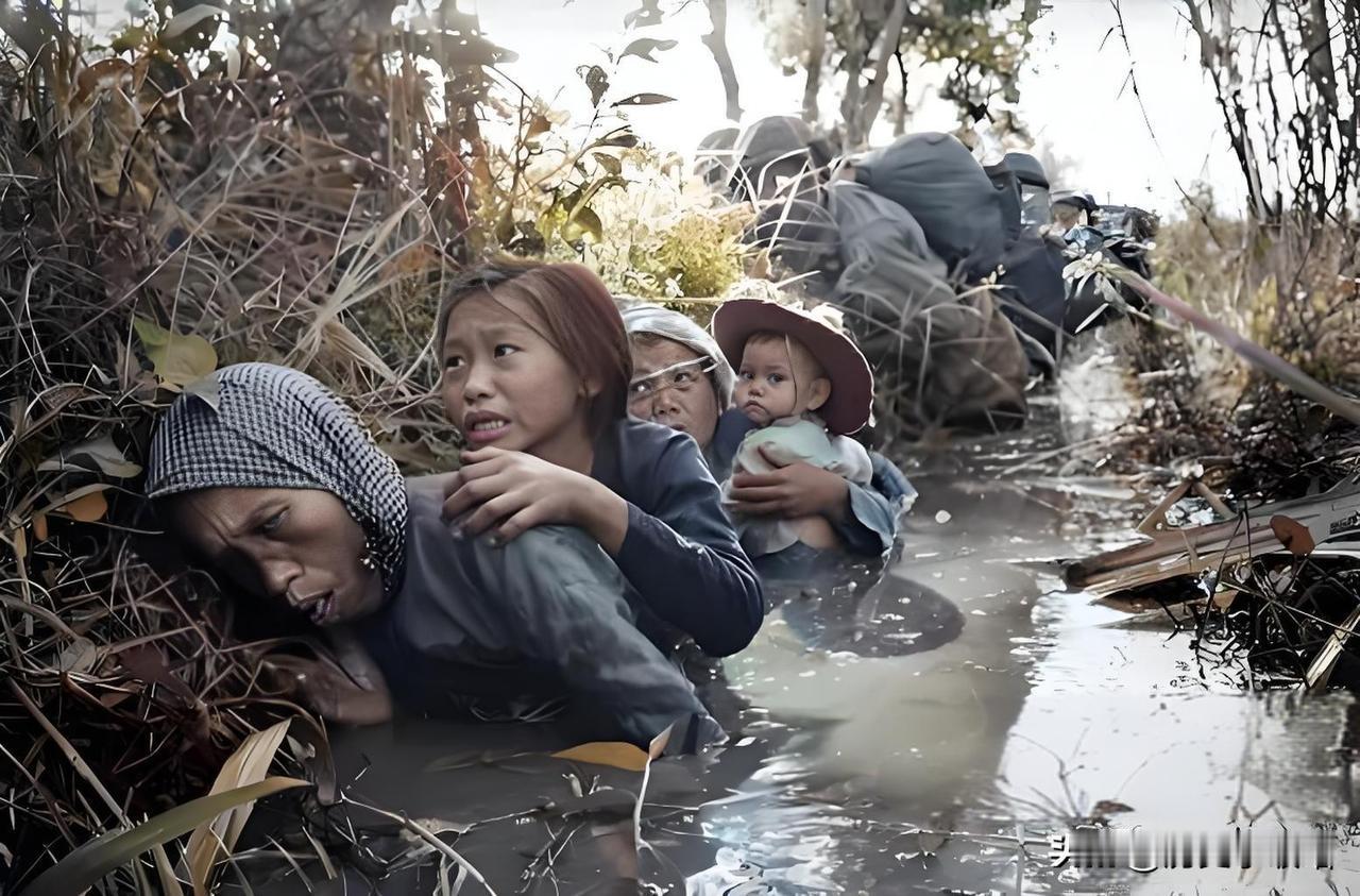 1968年，美越战争动荡的岁月里，位于南越的地域内，几名当地居民为了逃避战争的炮