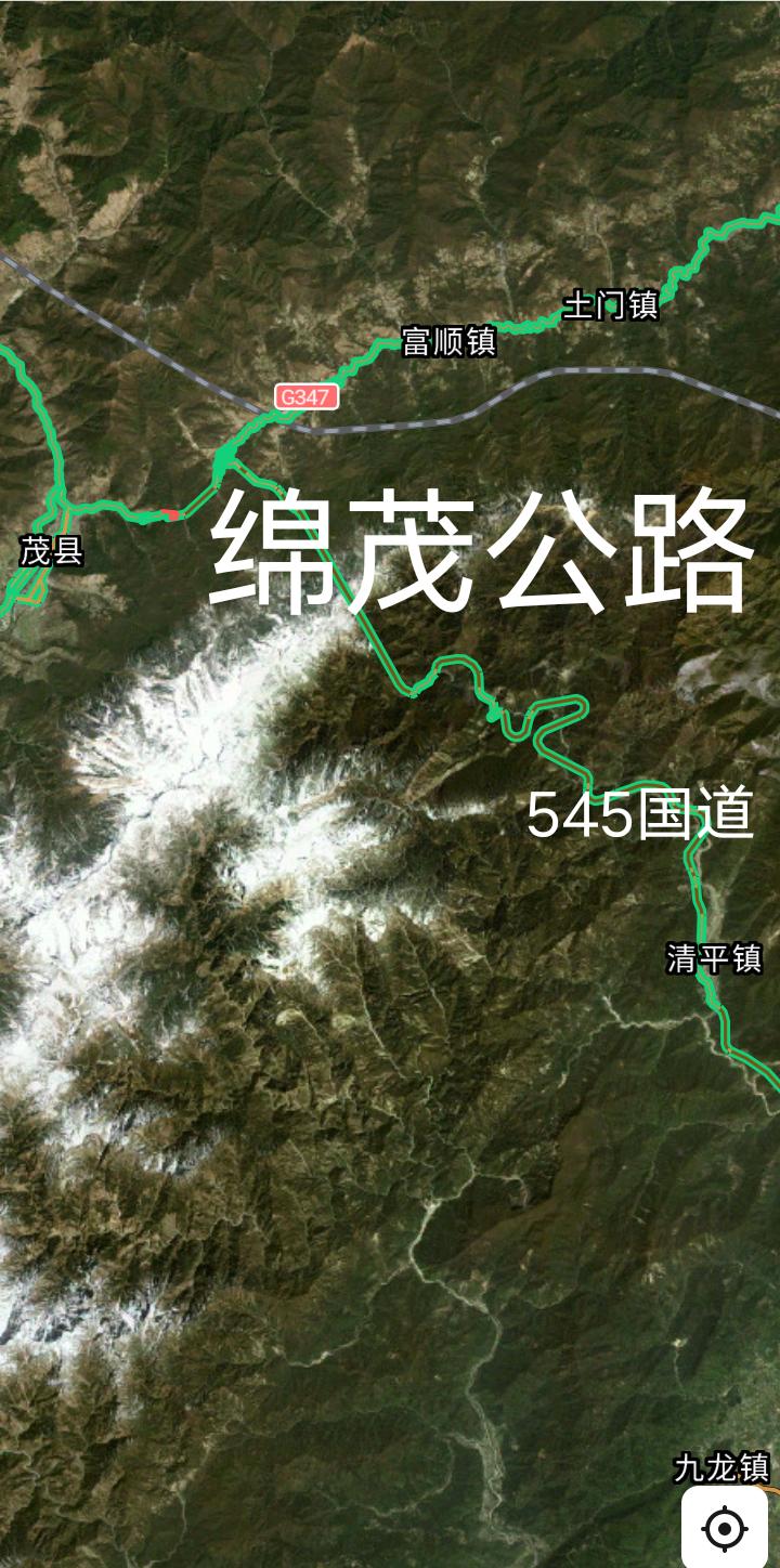 车流量大，德阳绵竹至阿坝州茂县的绵茂公路(545国道)是绵阳和德阳还有遂宁和南充