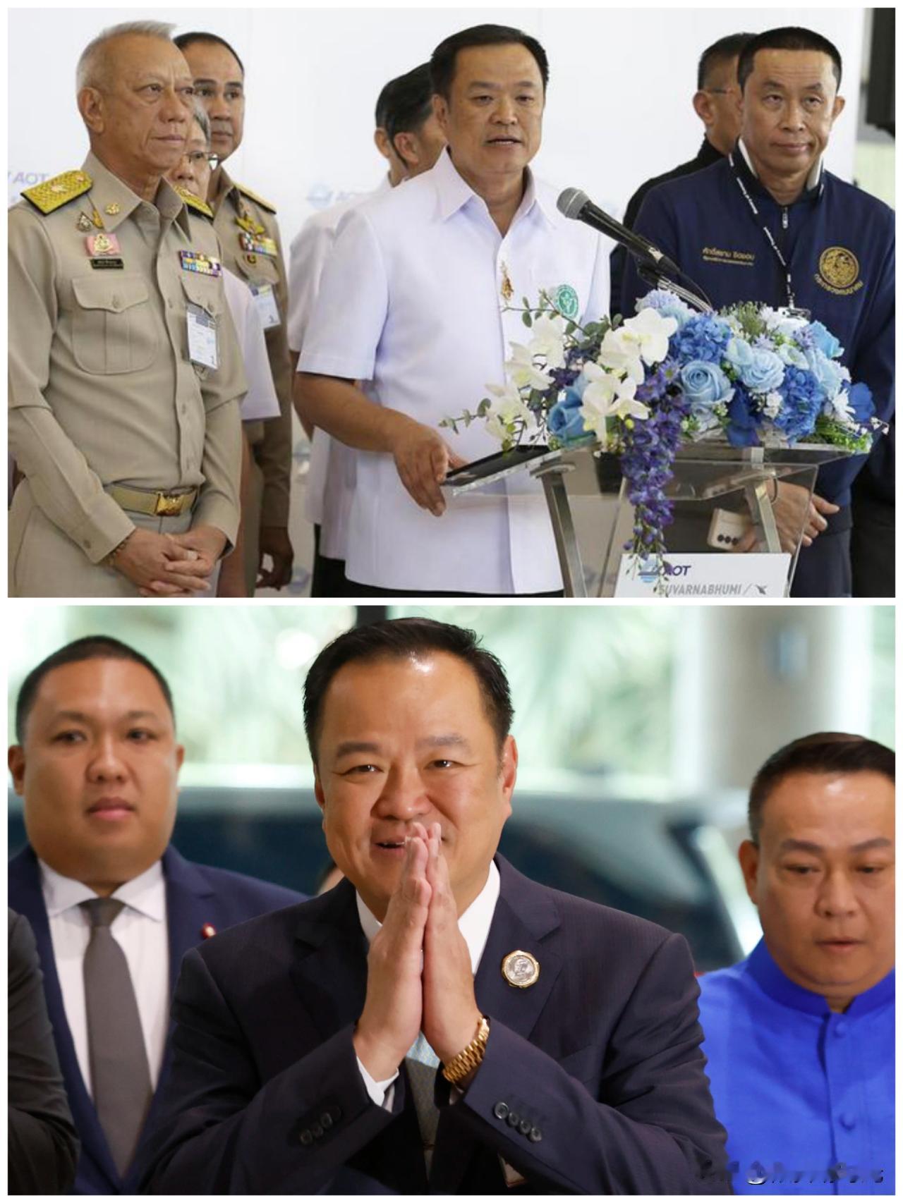 泰国总理阿努廷虽然宣布解散国会，即将举行大选，目前获胜的几率相对来说还是比较大的