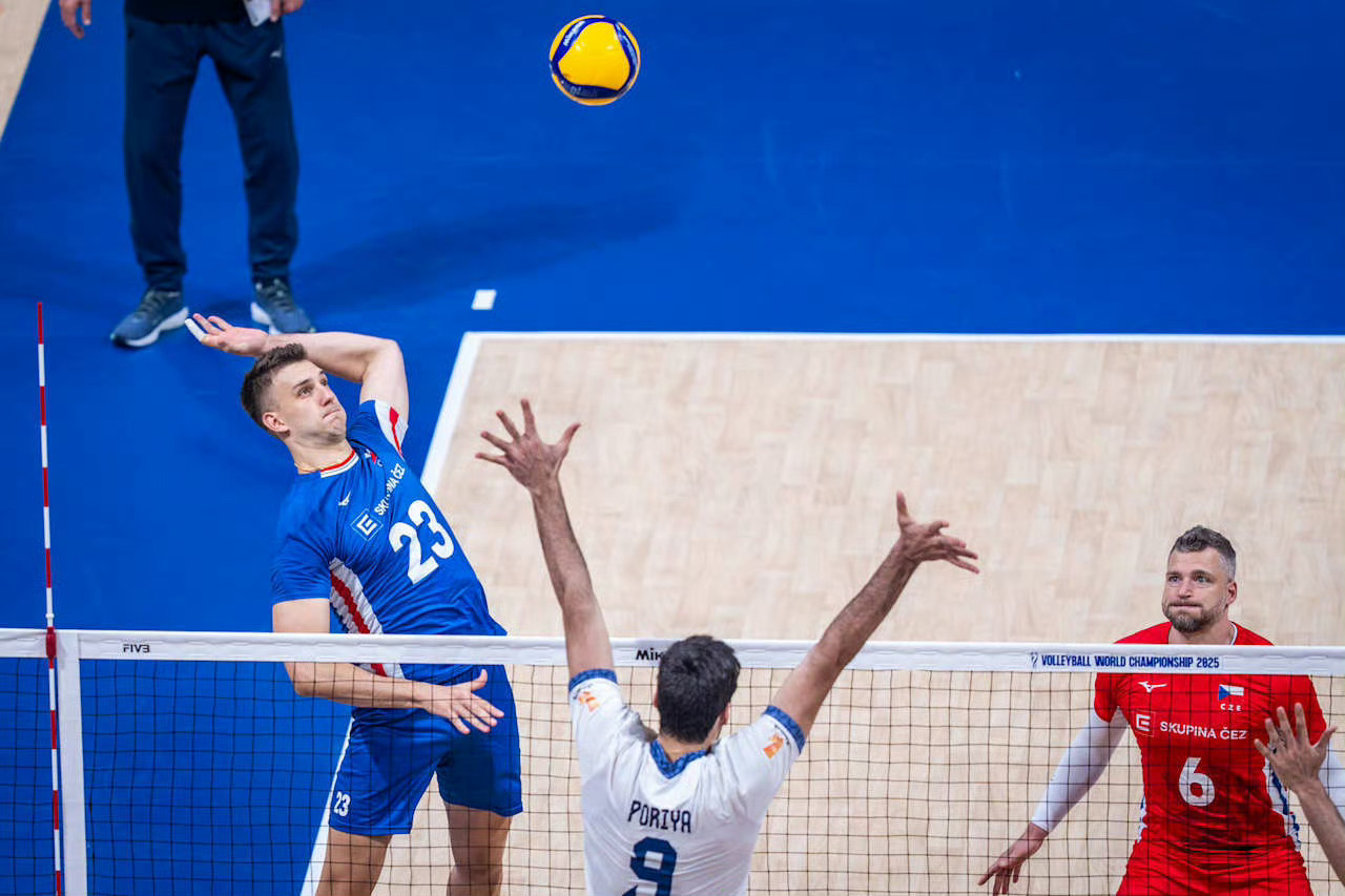 捷克🇨🇿男排主力接应因德拉下赛季有望加盟上海男排国际排坛动态