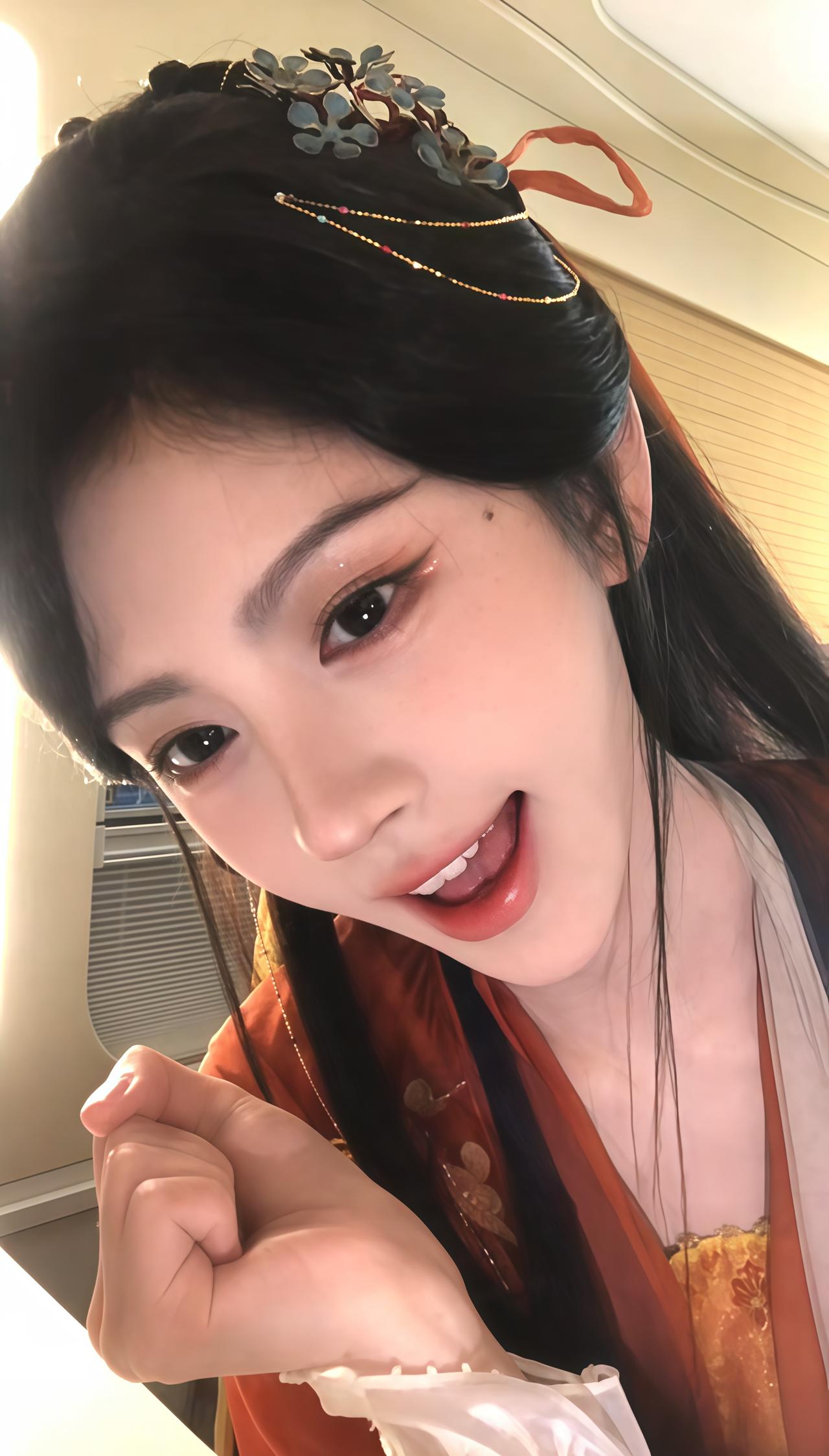 是黎非摇！！婧祎网速好快 ​​​