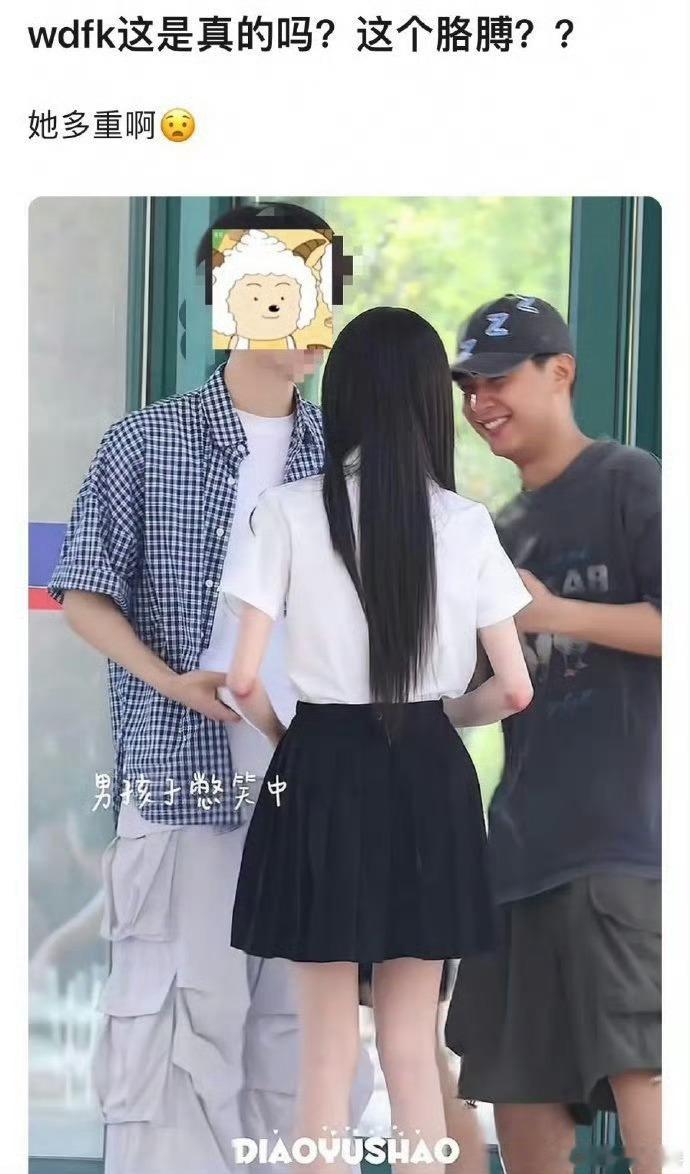 孙珍妮瘦成这样了我的天呐 