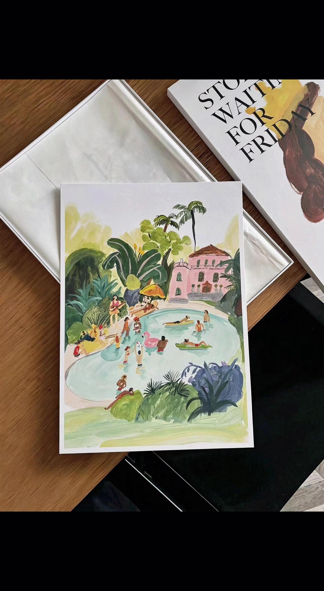 📸 相册里藏着夏天的秘密？那抹绿意是时光的书签🔖 把日子过成画，平凡也闪闪发