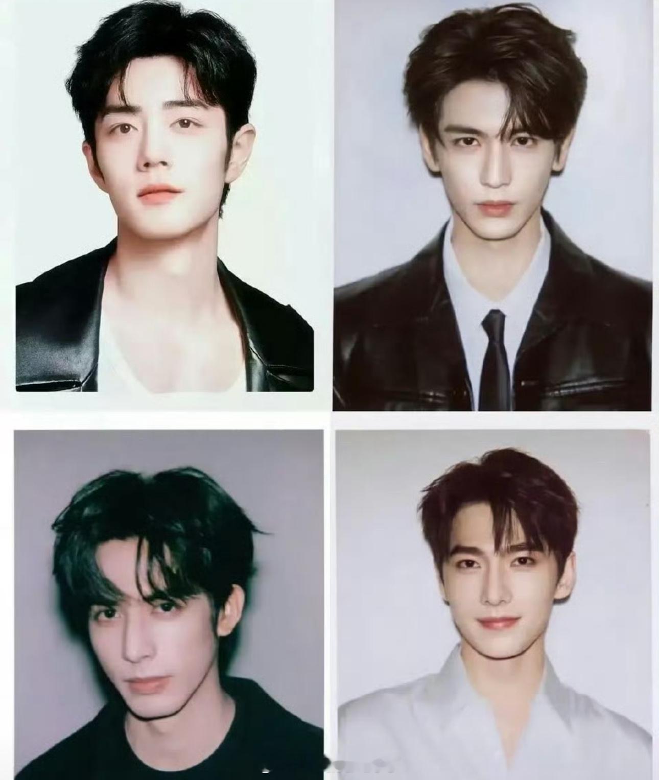 内娱90、95颜值扛把子盘点🈶，大家认同吗？肖战、张凌赫、宋威龙、杨洋 