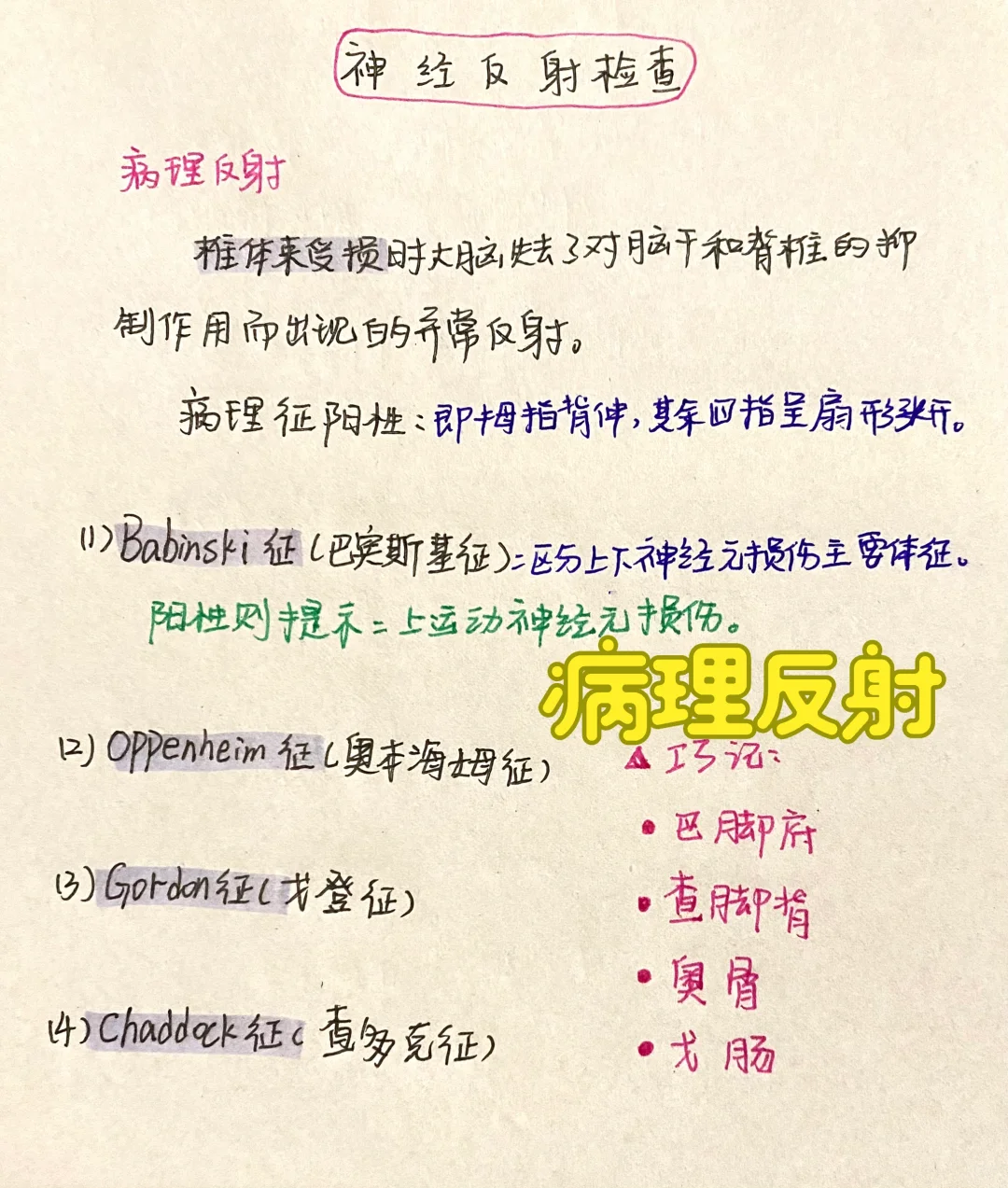 病理反射