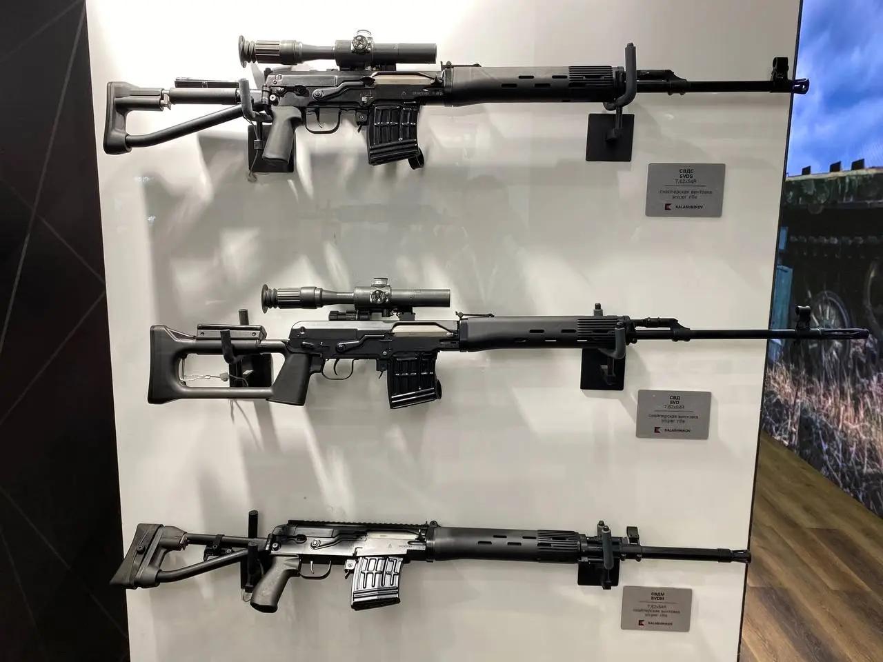 7.62 mm SVDS狙击步枪（6B3）; 7.62 mm SVD狙击步枪（6