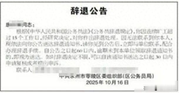他被开除了，全网却在等他回应，真相藏在哪？

湖南永州有个公务员叫唐某某，10月