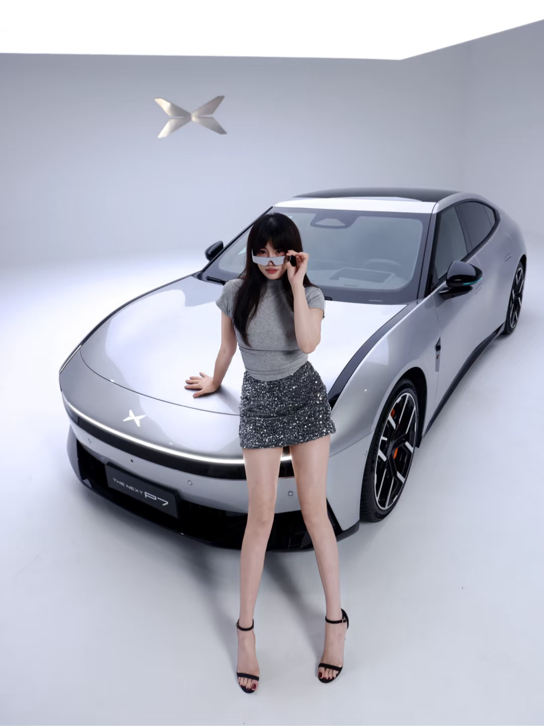 全新小鹏p7🚗这很未来！很赛博⚡️