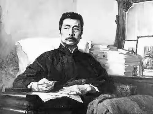 端午节，几个女学生来到鲁迅家里，她们把先生推进一个房间，这是朱安的房间。

鲁迅