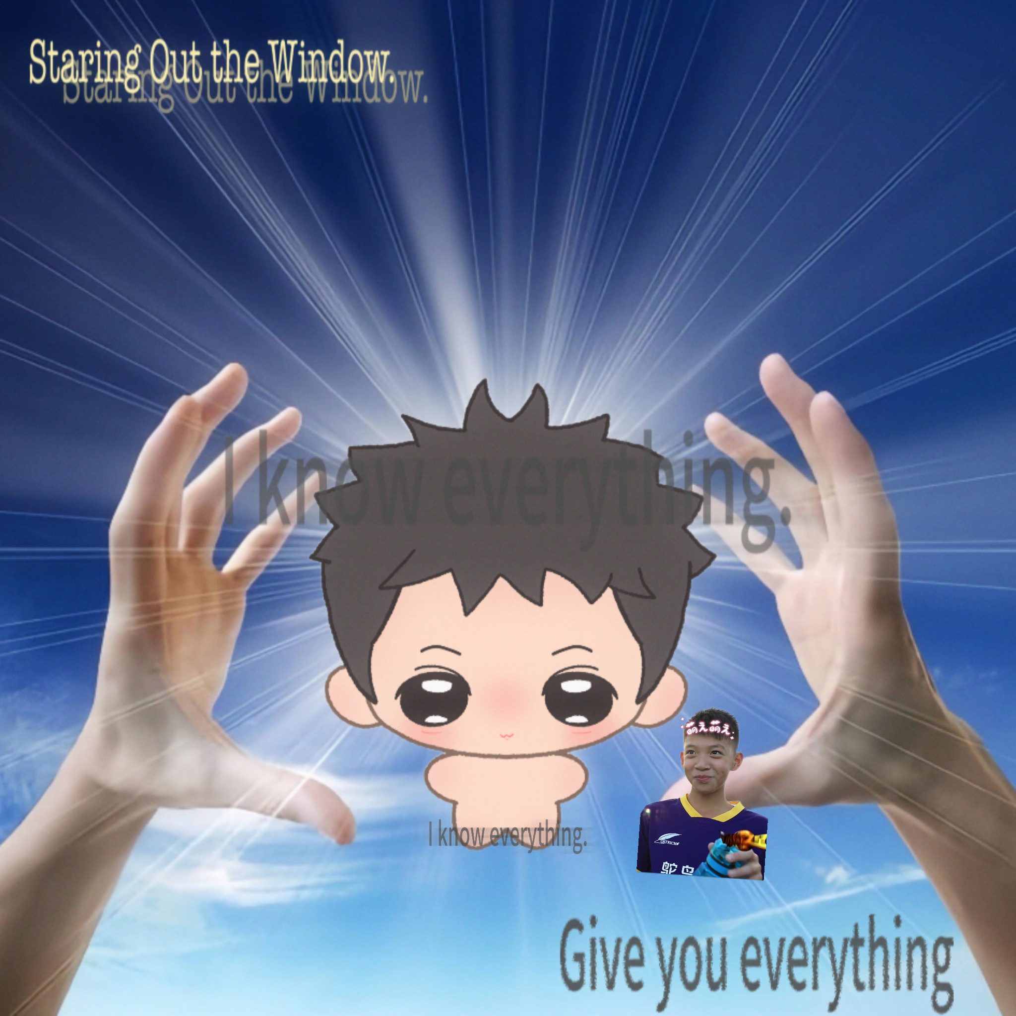 一只幼崽钰栋 大眼萌妹子娃 