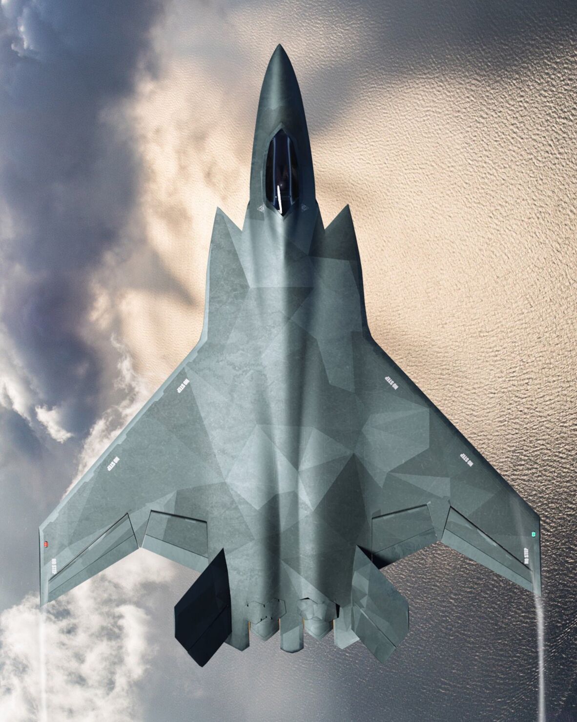#航空新视野[超话]# 梦想中的隐形战斗机 VS 现实中的隐形战斗机：英国，意大