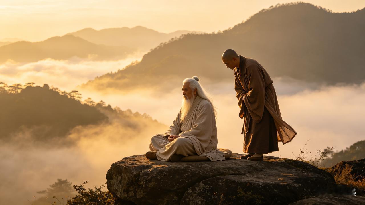 临大事不乱，才是一个人最高级的智慧
蔡志忠《越急越慢》：有一位少年，到山上向一位