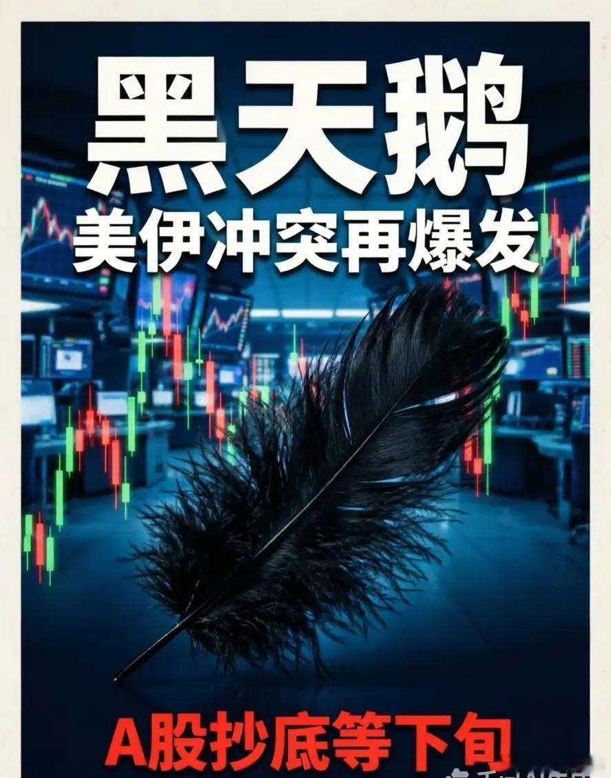 黑天鹅!美国打击伊朗,并恢复石油制裁,A股会黑色星期3吗？兄弟们，这个夏天不太平