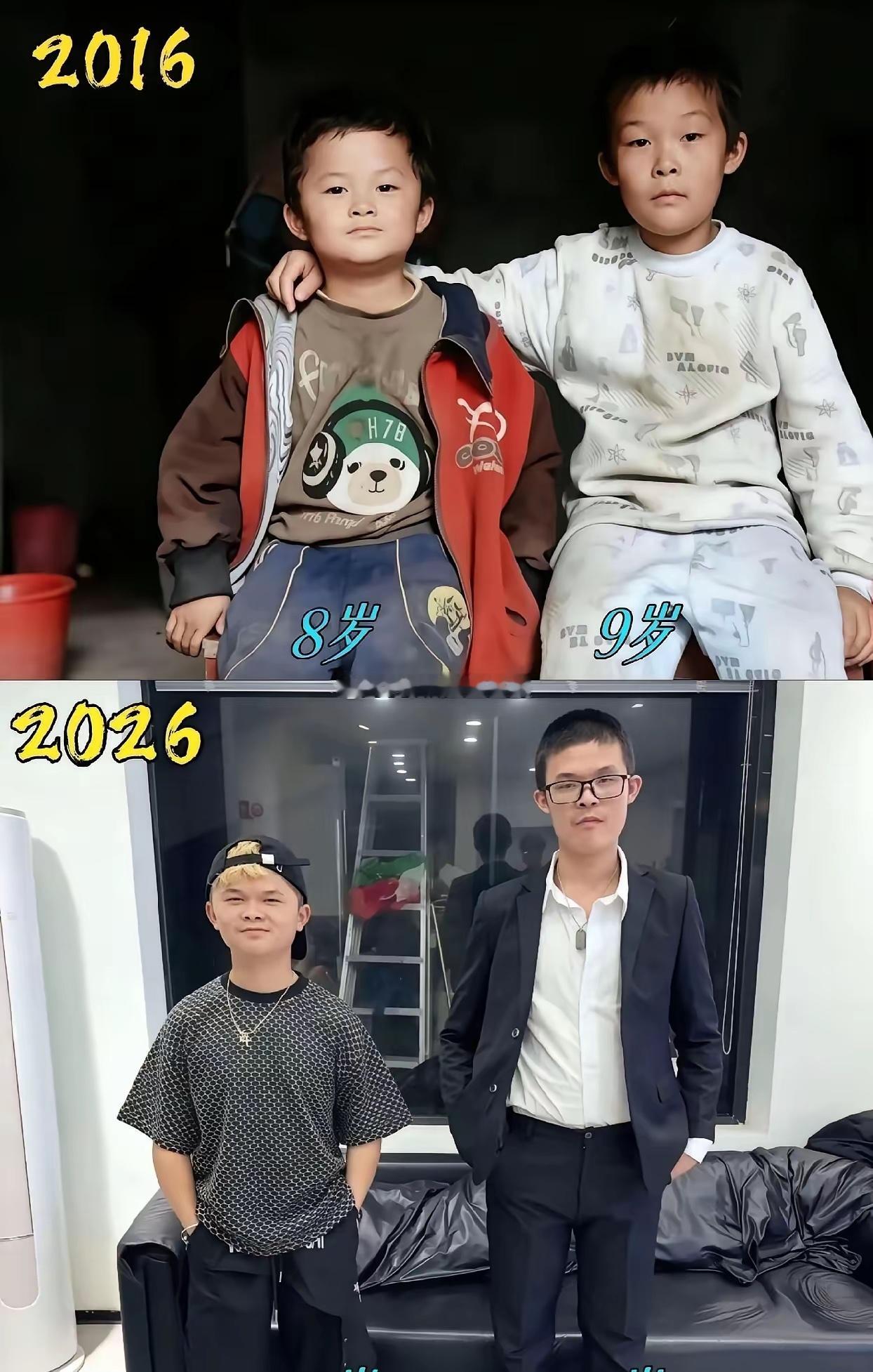 十年弹指一挥间他们还是没有变样子啊。 ​​​
