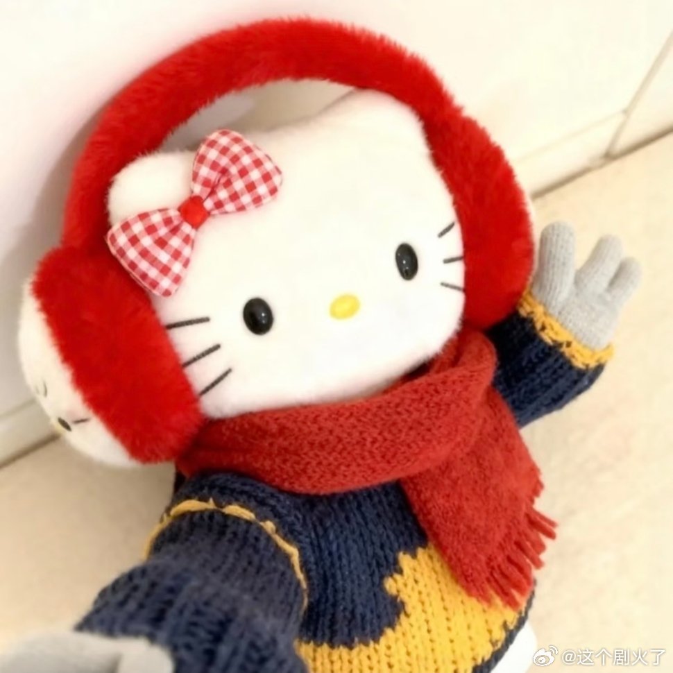 超可爱的Kitty头像新年迎喜番