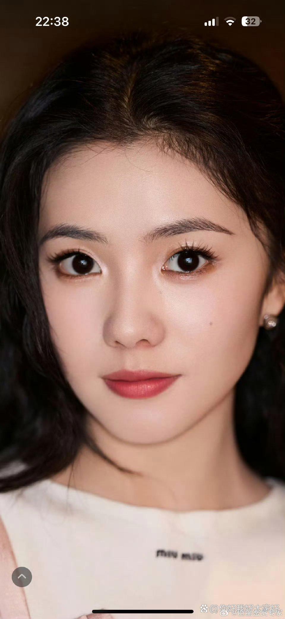 不懂妆造的人可以直接看眼部对比… ​​​