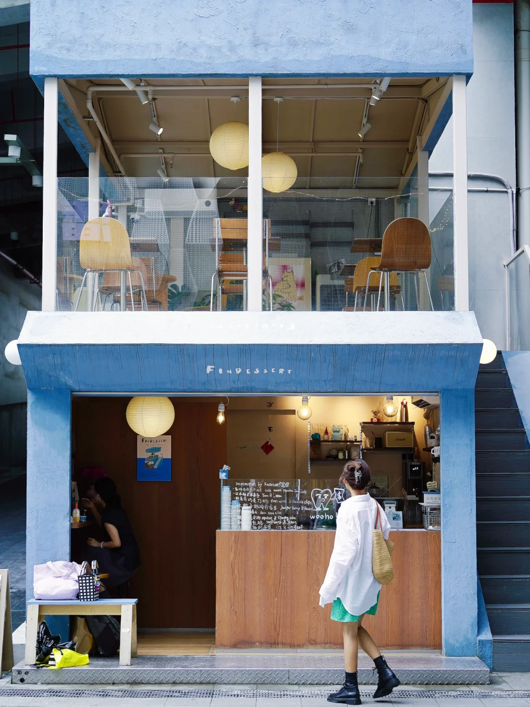 深圳｜去夏日里的奶蓝色gelato小屋！🩵🦷