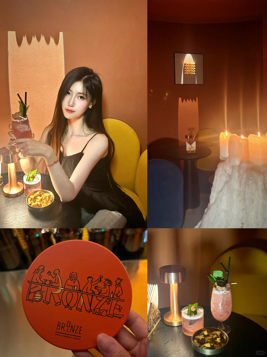 夏日微醺🍹，这边的酒吧都好有情调🥰🥰