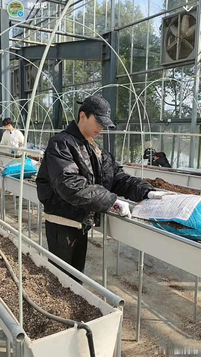 家人们谁懂啊，一打开直播就看到十个勤天在倒基质土，新土旧土对比超明显，感觉他们又