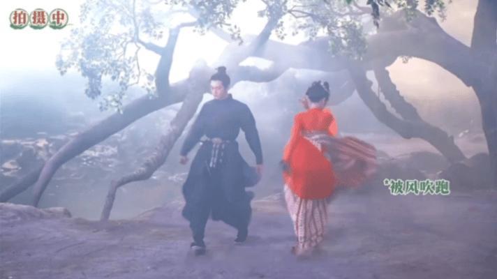 侣皓吉吉的鼓风机风力也太强了 ​​​