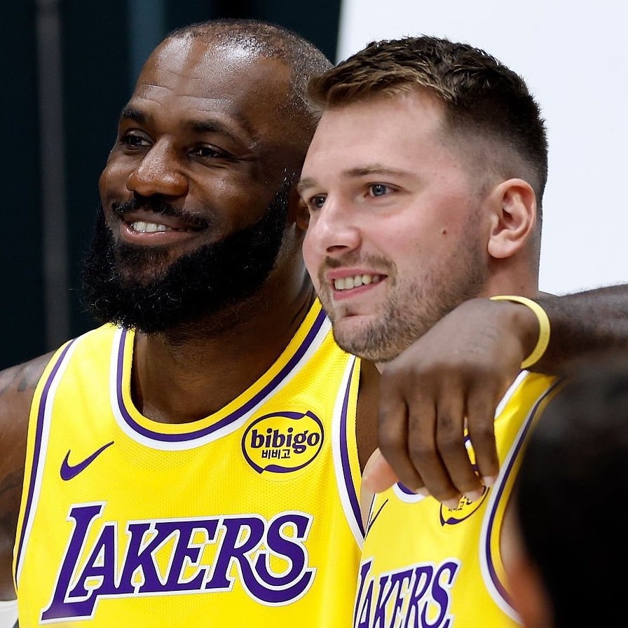 NBA “首先，恭喜卢卡……他是全明星票选的领跑者。今晚看到他球衣上的全明星臂章