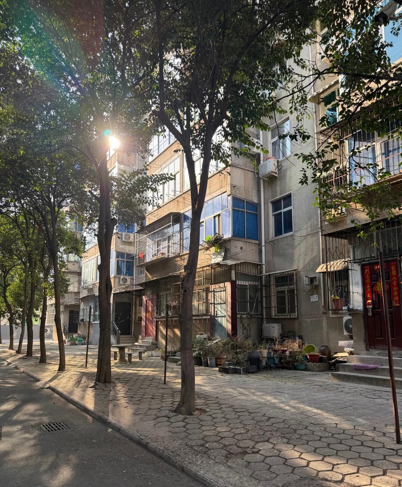 河南夫妻倾尽积蓄，
花150万购入一套一层学区老破小。
夫妻俩选择两地分工，
丈