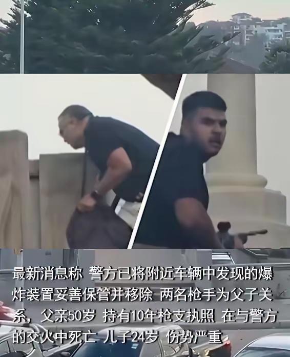 澳大利亚枪击案应该有几方面反思
澳大利亚这对父子枪手，针对的是参加光明节的犹太人