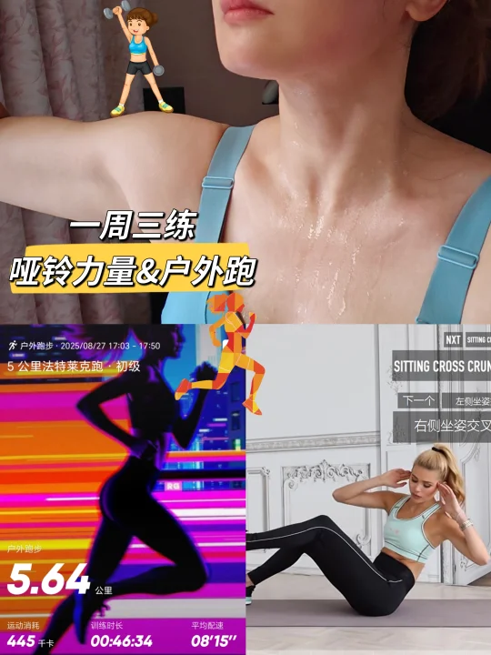 一周三练｜运动是长期主义｜D92-94