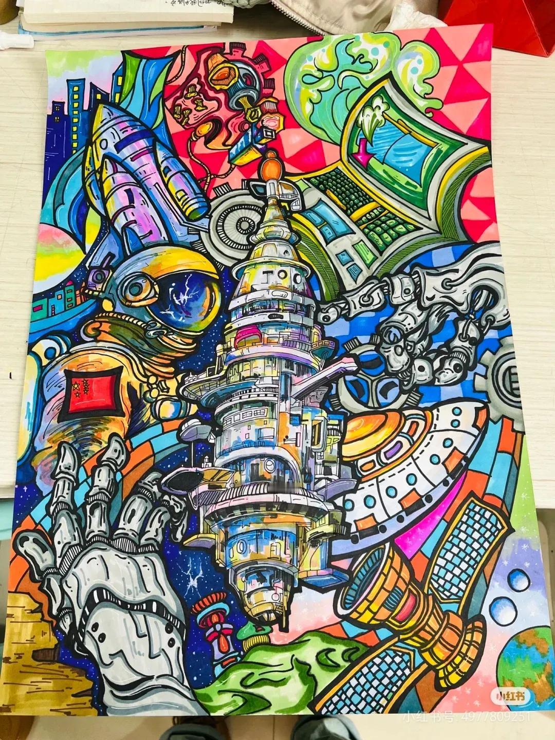 科技绘画18张，超赞，每张都值得拥有！（图片来自网络，仅作分享，如有侵权请联系删