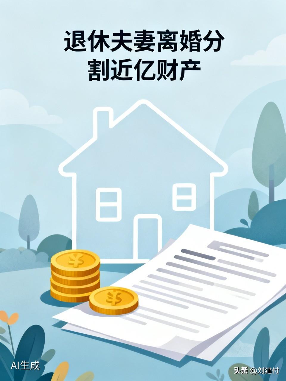退休夫妻离婚分割近亿财产被移送公安 退休夫妻闹离婚，分割近亿财产这事儿可太抓马了