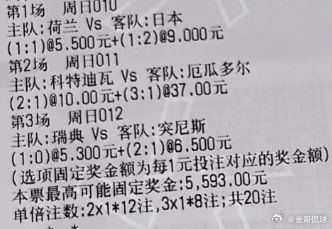 金哥足球：010 世界杯 荷兰vs日本 011 世界杯 科特迪瓦vs厄瓜多尔 0
