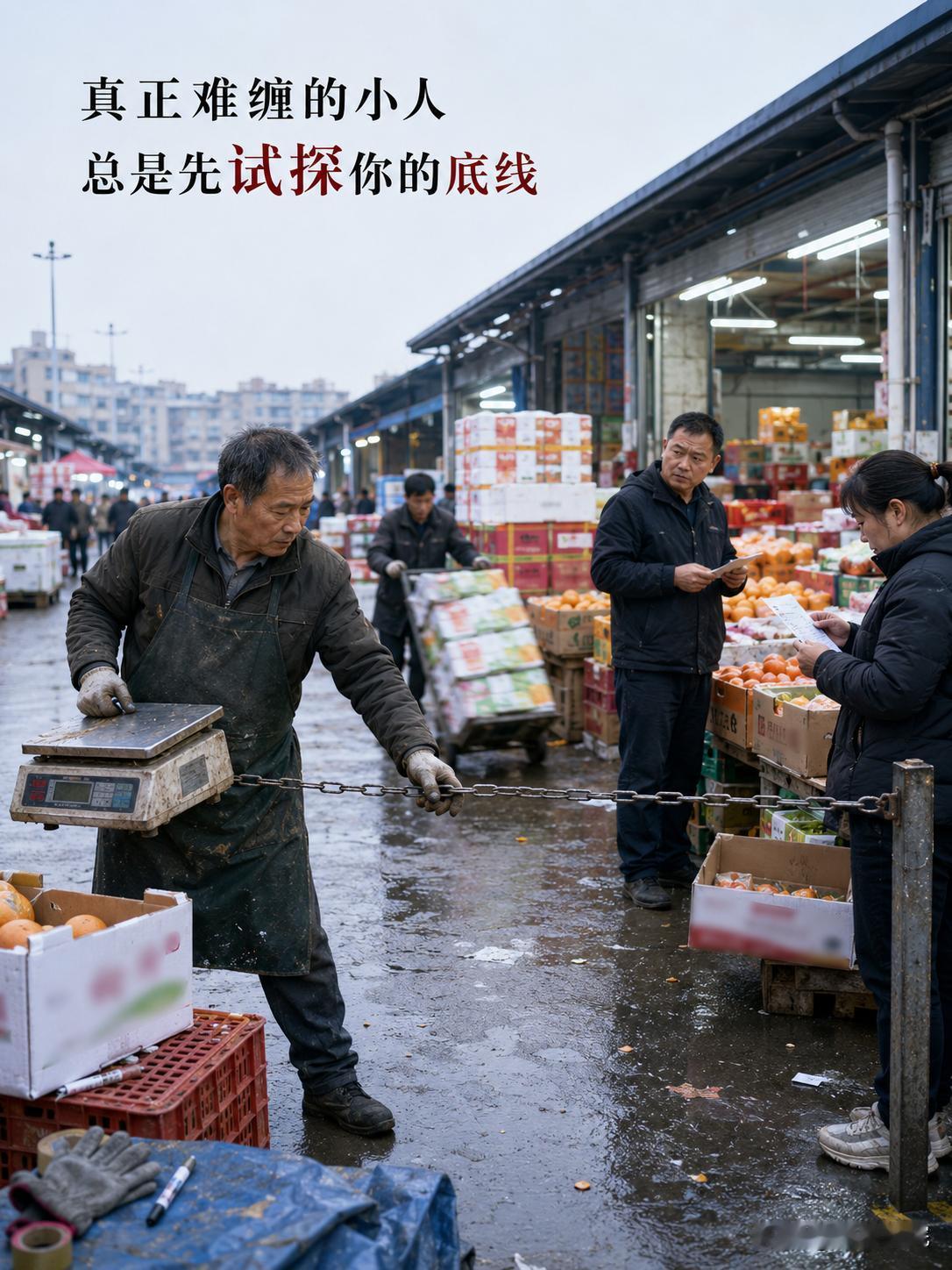 《资治通鉴》识人：真正难缠的小人，最先拿走的不是利益，而是你的底线

老许在水果