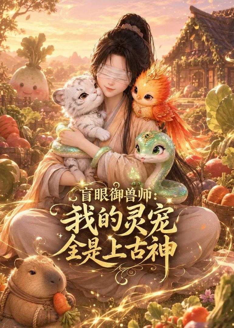 ai漫剧上桌了看完片段直接加入追更清单。《盲眼御兽师我的灵宠全是上古神》以为是轻