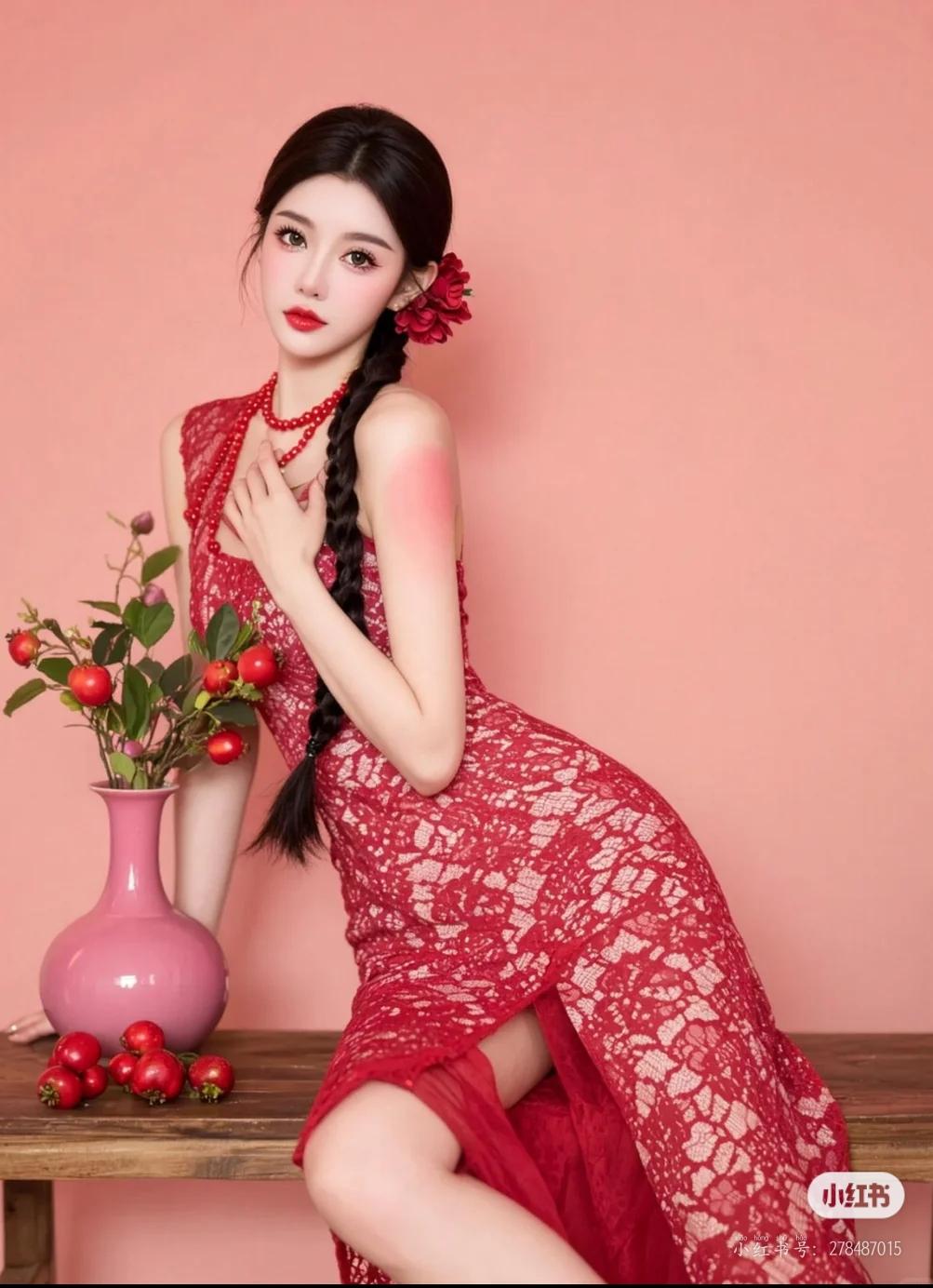 记录我的2026美女旗袍穿搭写真